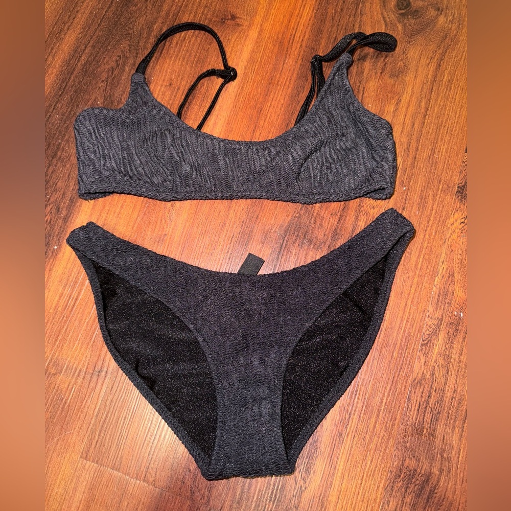 Triangl‎ bikini set black